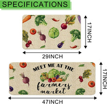 Set of 2, Anti Fatigue  Floor Non-Slip You are My Sunshine Kitchen Decor Holiday Decorations-17x29 and 17x47 Inch