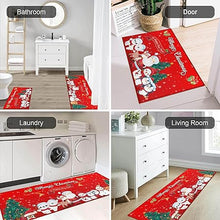 Rooster Colorful Chicken Non-Slip Washable Microfiber Kitchen Carpet 17x47+17x30 Inches