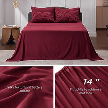 Queen Comforter Set - 7 Pieces, Bed in a Bag with Flat Sheet and Fitted Sheet, Pillowcases & Shams