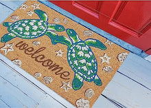 Natura Door Mat - Novelty Designs, Durable Natural Coir & Vinyl Back, 1'6" x 2'6"