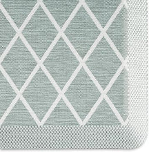 Miles Modern Diamond Anti-Fatigue Air-Infused Kitchen Mat, Beige, 19.6"x32"