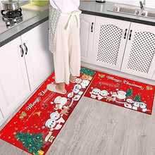 Rooster Colorful Chicken Non-Slip Washable Microfiber Kitchen Carpet 17x47+17x30 Inches