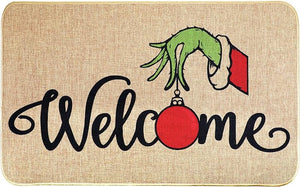 Non-Slip and Washable Xmas Welcome Mat