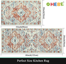 Sets 3 Piece with Runner Farmhouse Rubber Kitchen Mats