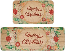 Non-Slip and Washable Xmas Welcome Mat