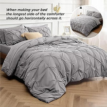 Queen Comforter Set - 7 Pieces, Bed in a Bag with Flat Sheet and Fitted Sheet, Pillowcases & Shams