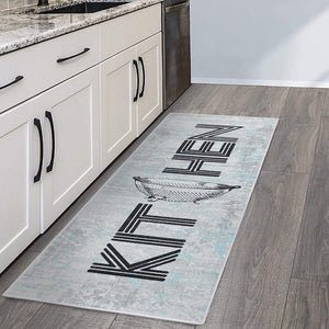 Non Skid Washable Kitchen Mats - 20 x 59 Inches