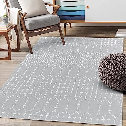 Moroccan Washable Non-Slip Throw Hallway Runner Rug