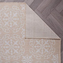 Budelli Transitional Geometric Textured Flat Weave Easy Cleaning Outdoor Rugs