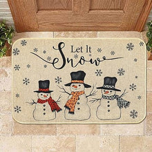 Non-Slip and Washable Xmas Welcome Mat