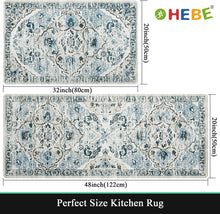 Sets 3 Piece with Runner Farmhouse Rubber Kitchen Mats