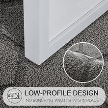 Machine Washable Non-Slip Rubber Backing Entrance Rug, Low Profile Absorbent Dirt Trapper Doormat