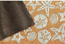 Natura Door Mat - Novelty Designs, Durable Natural Coir & Vinyl Back, 1'6" x 2'6"