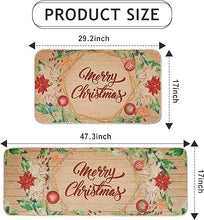 Non-Slip and Washable Xmas Welcome Mat