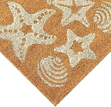 Natura Door Mat - Novelty Designs, Durable Natural Coir & Vinyl Back, 1'6" x 2'6"