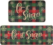 Non-Slip and Washable Xmas Welcome Mat