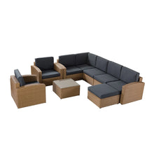 Ennedi Modern Alalakh 8 - Person modular Seating Group with Cushions