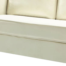 Clos 51'' Modern Upholstered Sofa with Golden Legs