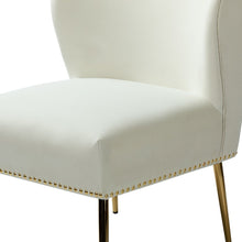 Celtia Modern Upholstered Accent Side Chairs with Nailhead Trim Set of 2