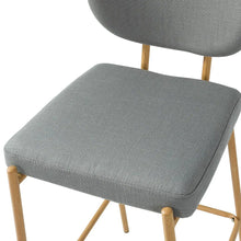 Duardo Modern Bar Stool with Metal Legs Set of 2