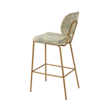 Duardo Modern Bar Stool with Metal Legs Set of 2