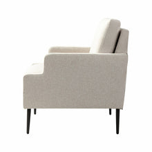 Eckhard Mid-century Modern Upholstery Accent Chair with Metal Legs