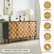 Geraldo 61'' 2 Shelves Modern Multifunctional Sideboard