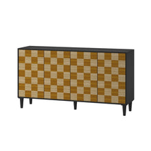 Geraldo 61'' 2 Shelves Modern Multifunctional Sideboard