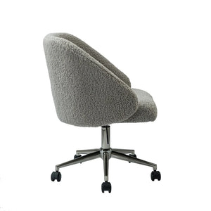 Joah Modern Mid-Back Swivel Office Chair with Rolling Wheels