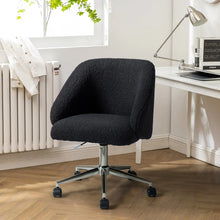 Joah Modern Mid-Back Swivel Office Chair with Rolling Wheels