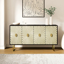 Herman Modern Multifunctional Sideboard with 2 Shelves