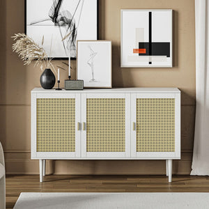 Janik 54" Modern Storage Sideboard with 2 Adjusted Shelves