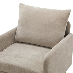 Narycia Modern Accent Arm Chair with Removable Cushions