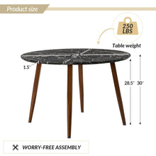 Philipp Modern Dining Table with Round Shape