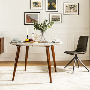 Philipp Modern Dining Table with Round Shape