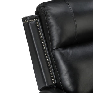 Salvador Transitional Genuine Leather Recliner Set of 2