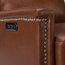 Salvador Transitional Genuine Leather Recliner Set of 2
