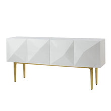 Valere 71" Modern Storage Sideboard and Buffet with 3D Viewing Standard