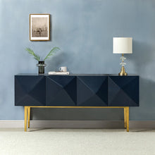 Valere 71" Modern Storage Sideboard and Buffet with 3D Viewing Standard