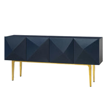 Valere 71" Modern Storage Sideboard and Buffet with 3D Viewing Standard