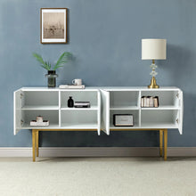 Valere 71" Modern Storage Sideboard and Buffet with 3D Viewing Standard