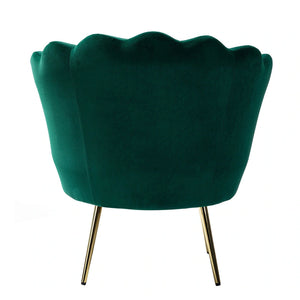 Xabier Cute Modern Upholstered Barrel Accent Chair with Tufted Set of 2