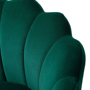 Xabier Cute Modern Upholstered Barrel Accent Chair with Tufted Set of 2