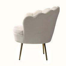 Xabier Cute Modern Upholstered Barrel Accent Chair with Tufted Set of 2