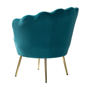 Xabier Cute Modern Upholstered Barrel Accent Chair with Tufted Set of 2