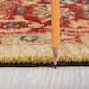 Antiquity Oriental Red 8 ft. x 10 ft. Machine Washable Indoor Area Rug