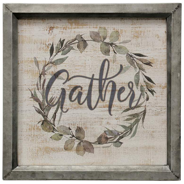 Gather Wreath Wall Art