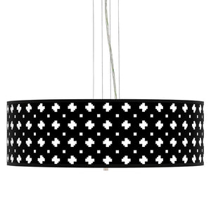 Giclee 24" Wide 4-Light Pendant Chandelier