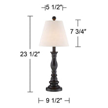 Archmond Bronze Traditional Touch On-Off Accent Table Lamp