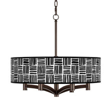 Ava 6-Light Bronze Pendant Chandelier